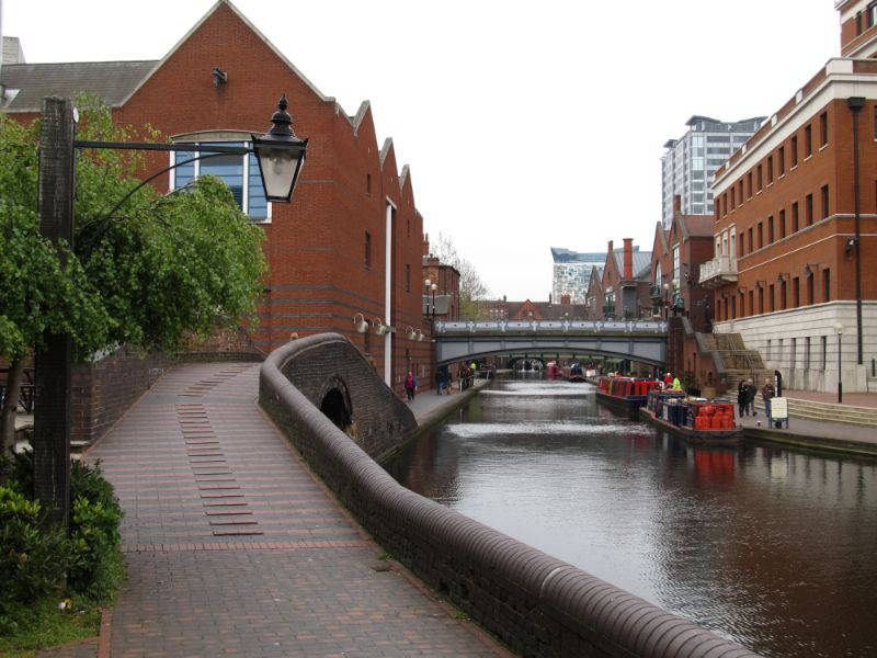 Towards Gas Street Basin From Old Turn